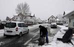 Fotos de la nieve en Navarra de este martes 3 de marzo