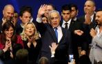 Con un 90% del voto escrutado, Netanyahu gana con soltura las elecciones en Israel