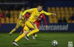 Luis Perea, en una imagen de un partido reciente con la camiseta del Alcorcón.