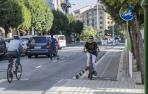 Un mapa de la movilidad ciclista en Pamplona constata un aumento de puntos negros