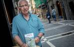 Javier Rey, en la presentación de su libro Guía del GR 225. Fuga de San Cristóbal en mayo de 2018.