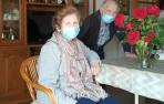 Javier y Juanita ya se recuperan en su casa