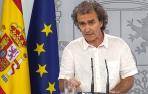 Fernando Simón, en una rueda de prensa en la Moncloa.