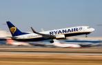 Un avión de Ryanair.