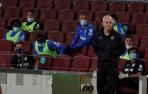 Javier Aguirre, hace escasos días cuando visitó el Camp Nou con el Leganés.