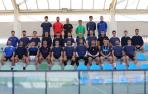 El San Juan, equipo que dirige Alfredo Ibero 'Bebeto', ha preferido no trasladarse a Estella a entrenar y ha realizado las sesiones de esta semana en su campo.