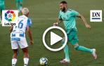 Resumen del Leganés 2-2 Real Madrid en vídeo