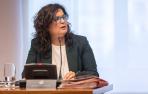 La portavoz de UPN en la Comisión de Derechos Sociales del Parlamento de Navarra, Maribel García Malo