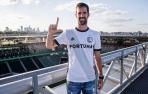 Iñaki Astiz, con la camiseta del Legia de Varsovia.