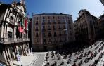 Galería: Actuación de Remedios Amaya desde los balcones del Ayuntamiento de Pamplona