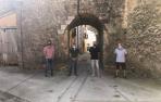 Firmado un convenio para el mantenimiento de la muralla medieval de Zúñiga