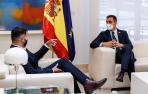 Sánchez y Rufián apuntan a septiembre para reanudar la mesa catalana