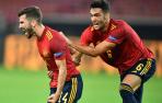 Mikel Merino se estrena con la absoluta en el empate ante Alemania