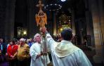 El Ángel de Aralar llegará este viernes a la catedral de Pamplona