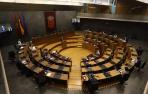 Pleno del Parlamento de Navarra este jueves.