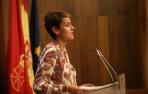 DIRECTO: Chivite anuncia el confinamiento perimetral de Navarra y el cierre de la hostelería