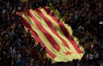Miles de estudiantes se manifiestan en Cataluña a favor del referéndum