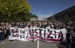Manifestación en Pamplona contra la sentencia del 'caso Alsasua'