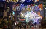 Encendido del alumbrado navideño en las calles de Vigo