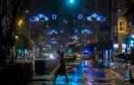 Burlada inicia un cambio en las luces de Navidad en calle Mayor y Sangüesa