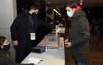 Imágenes de las votaciones a la Asamblea General de Osasuna