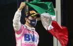 Sergio Pérez gana el Gran Premio de Sakhir con Carlos Sainz rozando el podio