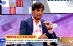 El torero Fran Rivera, durante su estreno como entrevistador en 'Espejo Público'
