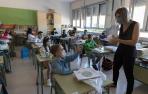 Las mascarillas, protagonistas en la vuelta al 'cole'.