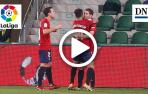 Resumen del Elche 2-2 Osasuna: gol de Darko (1-2)