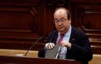 El Parlament rechaza que Iceta sea senador y bloquea que presida el Senado