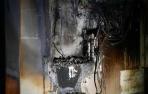 Atendido un matrimonio tras un incendio en un piso de Iturrama