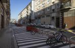 Concluyen las obras de los corredores sostenibles de San Jorge y Txantrea
