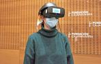 Eunate presenta unas gafas virtuales que facilitan la rehabilitación auditiva de personas sordas