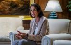 La ministra de Industria, Reyes Maroto, en una entrevista.