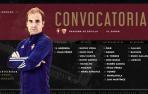 Convocatoria de Osasuna ante el Sevilla.