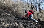 Fotos de la investigación policial del incendio de Bera