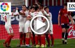 Resumen del Osasuna 0-2 Sevilla en vídeo: gol de Diego Carlos (0-1)