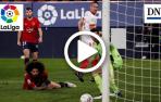 Resumen del Osasuna 0-2 Sevilla en vídeo: gol de Luuk de Jong (0-2)