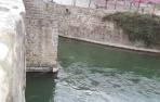 Fotos de la restauración del puente de Santa Engracia en Pamplona