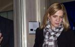 la infanta Cristina, durante el juicio en Palma.