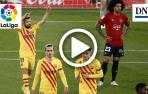 Resumen del Osasuna 0-2 Barcelona en vídeo: gol de Jordi Alba (0-1)