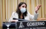 Irene Montero anuncia la derogación de la reforma de la ley del aborto de 2015