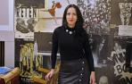 La cantante pamplonesa Marian Ruiz 'Bandada' en la Escuela Navarra de Teatro.