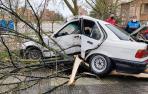 Tres heridos leves en un accidente en la Avenida de Navarra