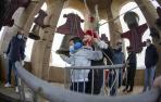Fotos del grupo de campaneros de la Catedral de Pamplona