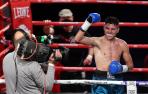 Fotos del combato de boxeo por el título Superwélter de España