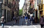 Uno de cada 3 comercios del Casco Antiguo, en la calle Mayor y en Estafeta
