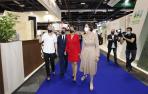 Maroto visita el stand de Navarra en Fitur y alaba su modelo turístico