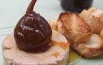 Tostada de foie micuit con higos confitados
