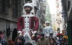 Salida de los Gigantes y Cabezudos por San Saturnino